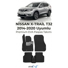 Otocraft Nissan x Trial T32 (2014-2020) Araca Özel 3D Havuzlu Eva Oto Paspas Full Set 5 Parça