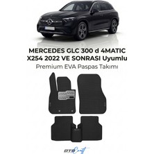 Otocraft Mercedes Glc 300 D 4matic X254 (2022 ve Sonrası) Araca Özel 3D Havuzlu Eva Oto Paspas Full Set 5 Parça
