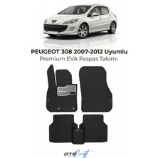 Otocraft Peugeot 308 (2007-2012) Araca Özel 3D Havuzlu Eva Oto Paspas Full Set 5 Parça