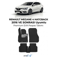 Otocraft Renault Megane 4 Hatcback (2016 ve Sonrası) Araca Özel 3D Havuzlu Eva Oto Paspas Full Set 5 Parça