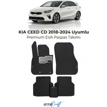 Otocraft Kia Ceed CD (2018-2024) Araca Özel 3D Havuzlu Eva Oto Paspas Full Set 5 Parça