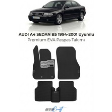Otocraft Audi A4 Sedan B5 (1994-2001) Araca Özel 3D Havuzlu Eva Oto Paspas Full Set 5 Parça