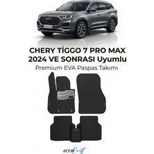 Otocraft Chery Tiggo 7 Pro Max (2024 ve Sonrası) Araca Özel 3D Havuzlu Eva Oto Paspas Full Set 5 Parça
