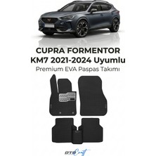 Otocraft Cupra Formentor Km7 (2021-2024) Araca Özel 3D Havuzlu Eva Oto Paspas Full Set 5 Parça