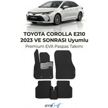 Otocraft Toyota Corolla E210 (2023 ve Sonrası) Araca Özel 3D Havuzlu Eva Oto Paspas Full Set 5 Parça