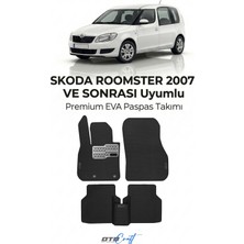 Otocraft Skoda Roomster (2007 ve Sonrası) Araca Özel 3D Havuzlu Eva Oto Paspas Full Set 5 Parça