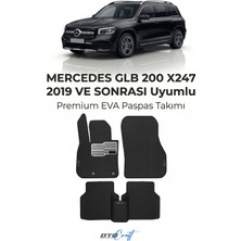 Otocraft Mercedes Glb 200 X247 (2019 ve Sonrası) Araca Özel 3D Havuzlu Eva Oto Paspas Full Set 5 Parça