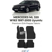 Otocraft Mercedes ml 320 W163 (1997-2005) Araca Özel 3D Havuzlu Eva Oto Paspas Full Set 5 Parça