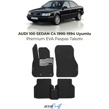 Otocraft Audi 100 Sedan C4 (1990-1994) Araca Özel 3D Havuzlu Eva Oto Paspas Full Set 5 Parça
