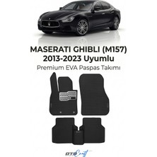 Otocraft Maserati Ghibli M157 (2013-2023) Araca Özel 3D Havuzlu Eva Oto Paspas Full Set 5 Parça