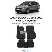 Otocraft Dacia Lodgy Js (2012-2022) Araca Özel 3D Havuzlu Eva Oto Paspas Full Set 5 Parça