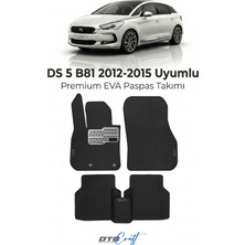 Otocraft Ds 5 B81 (2012-2015) Araca Özel 3D Havuzlu Eva Oto Paspas Full Set 5 Parça
