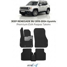 Otocraft Jeep Renegade Bu (2015-2024) Araca Özel 3D Havuzlu Eva Oto Paspas Full Set 5 Parça
