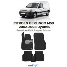 Otocraft Citroen Berlingo M59 (2002-2008) Araca Özel 3D Havuzlu Eva Oto Paspas Full Set 5 Parça