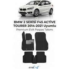 Otocraft Bmw 2 Serisi F45 Active Tourer (2014-2021) Araca Özel 3D Havuzlu Eva Oto Paspas Full Set 5 Parça