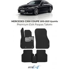 Otocraft Mercedes C300 Coupe C205 (2015-2021) Araca Özel 3D Havuzlu Eva Oto Paspas Full Set 5 Parça