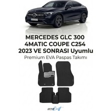 Otocraft Mercedes Glc 300 4matic Coupe C254 (2023 ve Sonrası) Araca Özel 3D Havuzlu Eva Oto Paspas Full Set 5 Parça