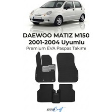 Otocraft Daewoo Matiz M150 (2001-2004) Araca Özel 3D Havuzlu Eva Oto Paspas Full Set 5 Parça
