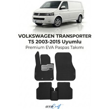 Otocraft Volkswagen Transporter T5 (2003-2015) Araca Özel 3D Havuzlu Eva Oto Paspas Full Set 5 Parça