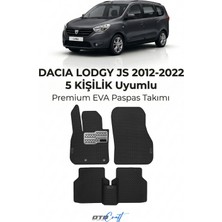 Otocraft Dacia Lodgy Js (2012-2022) Araca Özel 3D Havuzlu Eva Oto Paspas Full Set 5 Parça
