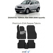 Otocraft Daihatsu Terios J100 (1998-2006) Araca Özel 3D Havuzlu Eva Oto Paspas Full Set 5 Parça