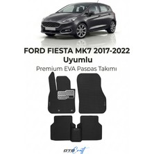 Otocraft Ford Fiesta Mk7 (2017-2022) Araca Özel 3D Havuzlu Eva Oto Paspas Full Set 5 Parça