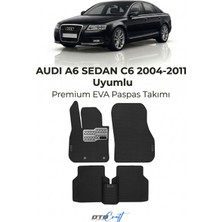 Otocraft Audi A6 Sedan C6 (2004-2011) Araca Özel 3D Havuzlu Eva Oto Paspas Full Set 5 Parça