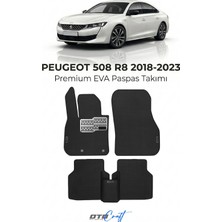Otocraft Peugeot 508 R8 (2018-2023) Araca Özel 3D Havuzlu Eva Oto Paspas Full Set 5 Parça