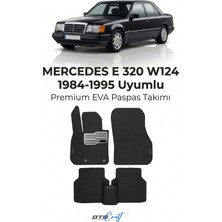 Otocraft Mercedes E 320 W124 (1984-1995) Araca Özel 3D Havuzlu Eva Oto Paspas Full Set 5 Parça
