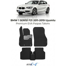 Otocraft Bmw 1 Serisi F21 (2011-2019) Araca Özel 3D Havuzlu Eva Oto Paspas Full Set 5 Parça