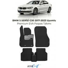 Otocraft Bmw 5 Serisi G30 (2017-2023) Araca Özel 3D Havuzlu Eva Oto Paspas Full Set 5 Parça