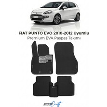 Otocraft Fiat Punto Evo (2010-2012) Araca Özel 3D Havuzlu Eva Oto Paspas Full Set 5 Parça