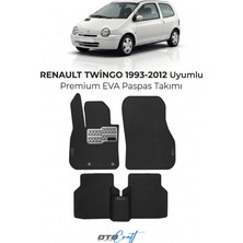 Otocraft Renault Twingo (1993-2012) Araca Özel 3D Havuzlu Eva Oto Paspas Full Set 5 Parça