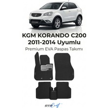 Otocraft Kgm Korando C200 (2011-2014) Araca Özel 3D Havuzlu Eva Oto Paspas Full Set 5 Parça