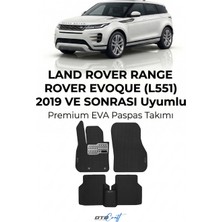 Otocraft Land Rover Range Rover Evoque L551 (2019 ve Sonrası) Araca Özel 3D Havuzlu Eva Oto Paspas Full Set 5 Parça