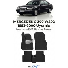 Otocraft Mercedes C 200 W202 (1993-2000) Araca Özel 3D Havuzlu Eva Oto Paspas Full Set 5 Parça