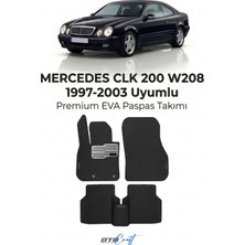 Otocraft Mercedes Clk 200 W208 (1997-2003) Araca Özel 3D Havuzlu Eva Oto Paspas Full Set 5 Parça