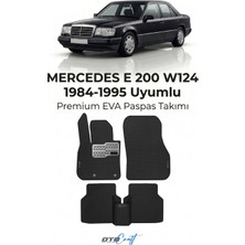 Otocraft Mercedes E 200 W124 (1984-1995) Araca Özel 3D Havuzlu Eva Oto Paspas Full Set 5 Parça