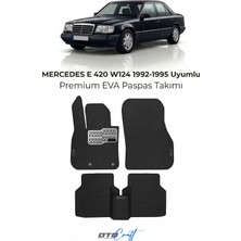 Otocraft Mercedes E 420 W124 (1992-1995) Araca Özel 3D Havuzlu Eva Oto Paspas Full Set 5 Parça