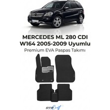 Otocraft Mercedes ml 280 Cdı W164 (2005-2009) Araca Özel 3D Havuzlu Eva Oto Paspas Full Set 5 Parça