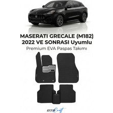 Otocraft Maserati Grecale M182 (2022 ve Sonrası) Araca Özel 3D Havuzlu Eva Oto Paspas Full Set 5 Parça