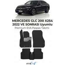 Otocraft Mercedes Glc 200 X254 (2022 ve Sonrası) Araca Özel 3D Havuzlu Eva Oto Paspas Full Set 5 Parça