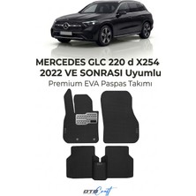 Otocraft Mercedes Glc 220 D X254 (2022 ve Sonrası) Araca Özel 3D Havuzlu Eva Oto Paspas Full Set 5 Parça