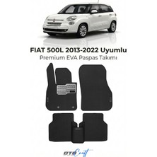 Otocraft Fiat 500L (2013-2022) Araca Özel 3D Havuzlu Eva Oto Paspas Full Set 5 Parça