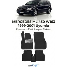 Otocraft Mercedes ml 430 W163 (1999-2001) Araca Özel 3D Havuzlu Eva Oto Paspas Full Set 5 Parça