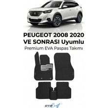 Otocraft Peugeot 2008 (2020 ve Sonrası) Araca Özel 3D Havuzlu Eva Oto Paspas Full Set 5 Parça