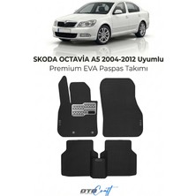 Otocraft Skoda Octavia A5 (2004-2012) Araca Özel 3D Havuzlu Eva Oto Paspas Full Set 5 Parça