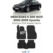Otocraft Mercedes E 500 W211 (2002-2009) Araca Özel 3D Havuzlu Eva Oto Paspas Full Set 5 Parça