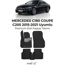 Otocraft Mercedes C180 Coupe C205 (2015-2021) Araca Özel 3D Havuzlu Eva Oto Paspas Full Set 5 Parça