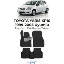 Otocraft Toyota Yaris XP10 (1999-2005) Araca Özel 3D Havuzlu Eva Oto Paspas Full Set 5 Parça